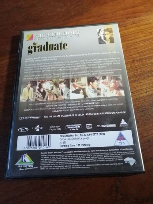 THE GRADUATE -  Dustin Hoffman, Directed by Mike Nichols