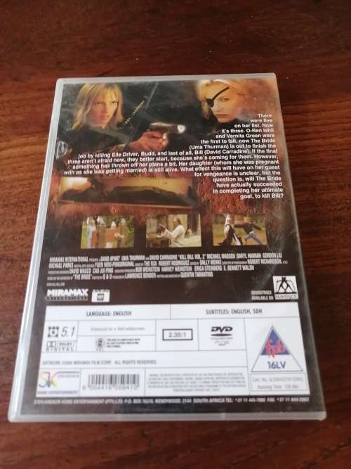 KILL BILL VOLUME 2 -  Directed by Quentin Tarantino