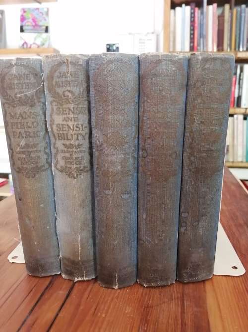 THE WORKS OF JANE AUSTEN -  In 5 volumes.