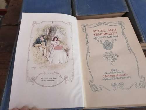 THE WORKS OF JANE AUSTEN -  In 5 volumes.