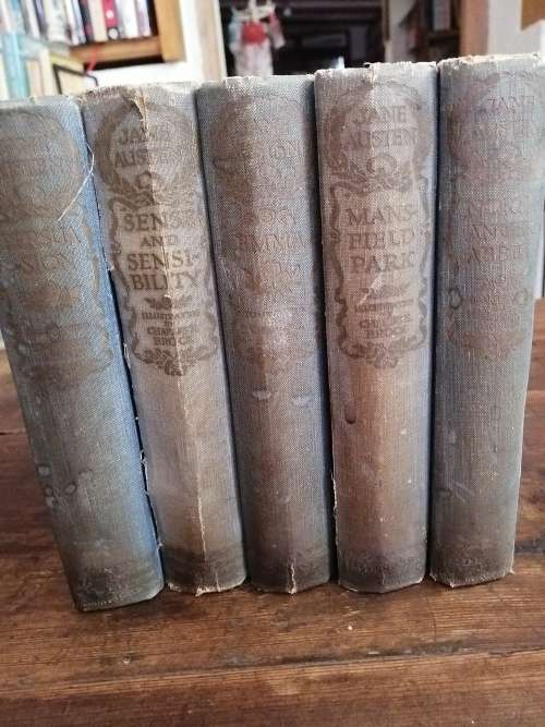 THE WORKS OF JANE AUSTEN -  In 5 volumes.