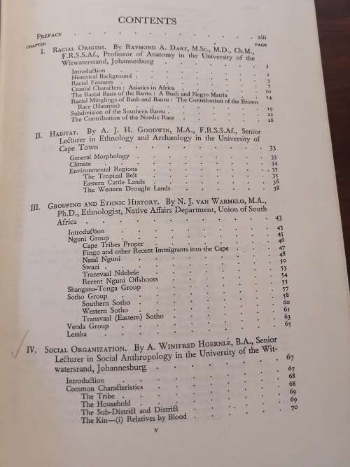 THE BANTU-SPEAKING TRIBES OF SOUTH AFRICA - I Schapera