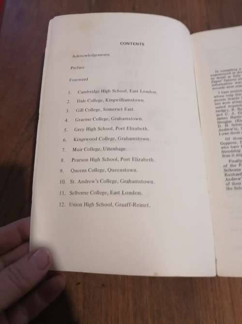 RUGBY DOWN THE YEARS:  An Eastern Cape and Border Schools` Rugby History - Syd Dugmore