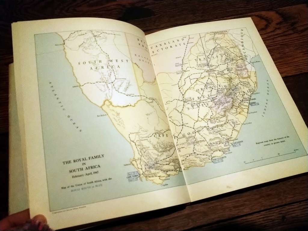 THEIR MAJESTIES THE KING AND QUEEN IN THE UNION OF SOUTH AFRICA FEBRUARY - APRIL 1947