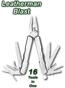 Leatherman BLAST Multitool with Leather Pouch