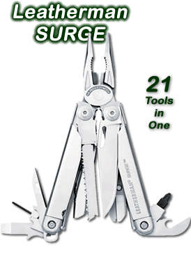 Leatherman Surge Multitool with Leather Pouch