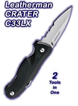 Leatherman CRATER C33LX Knife