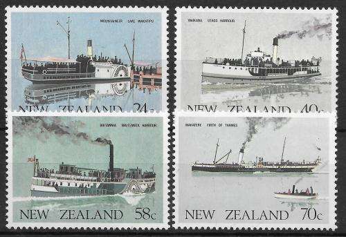 New Zealand MNH 1984 Transport / Ships um Cat value = R60