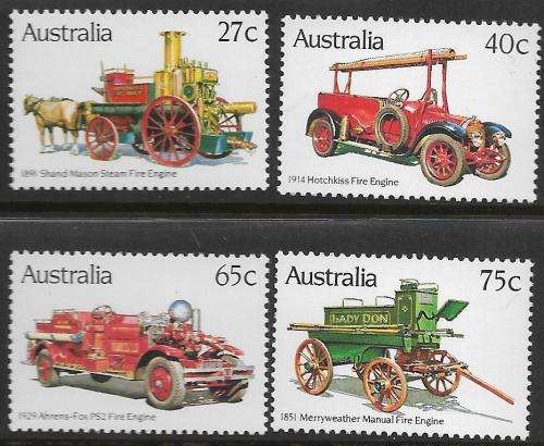 Australia MNH1983 Fire Engines um