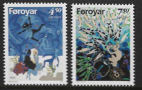Faroe MNH 1997 Europa / Tales and Legends um - Cat = R52