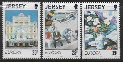 Jersey 1993 MNH Europa - Contemporary Art