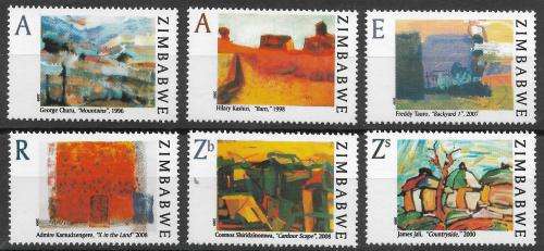 Zimbabwe 2009 MNH Contemporary Art um