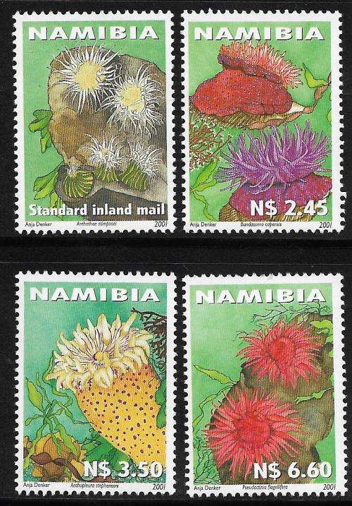 Namibia MNH 2001 Sea Anemones Cat R66