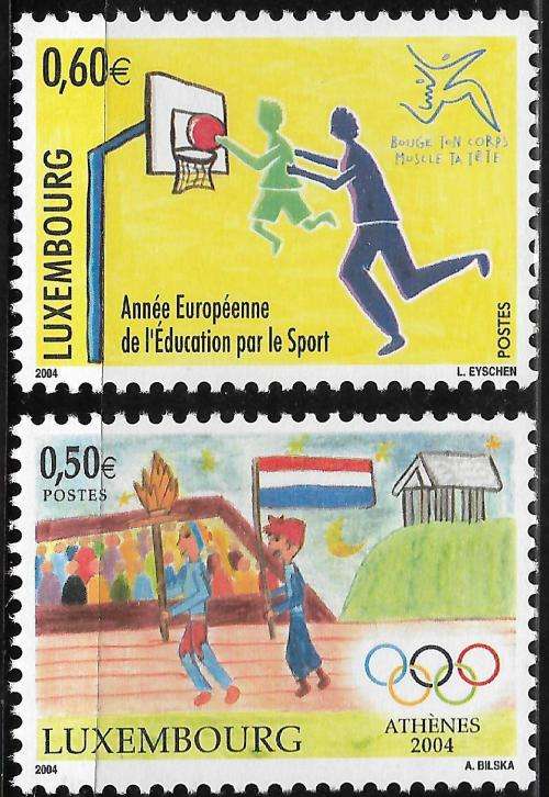 Luxembourg MNH 2004 Olympic Games Athens um