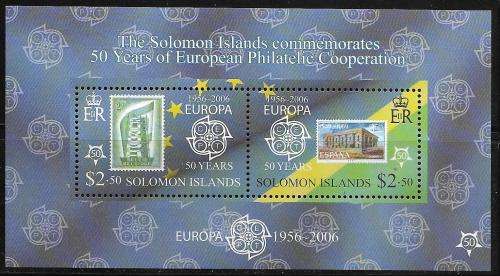 Solomon Islands 2006 MNH Stamps on stamps MS / Europa um Face = R47! Bargain!