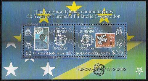 Solomon Islands 2006 MNH Stamps on stamps MS / Europa um Face = R40! Bargain!