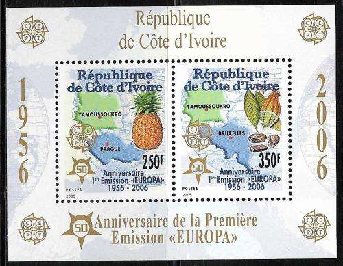 Ivory Coast 2006 MNH Europa MS / Stamps on stamps