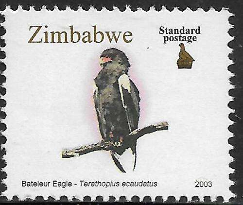 Zimbabwe 2003 MNH Bateleur / Bird um SG Cat R17