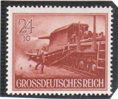Nazi Germany um 1944 Railway Gun / Train