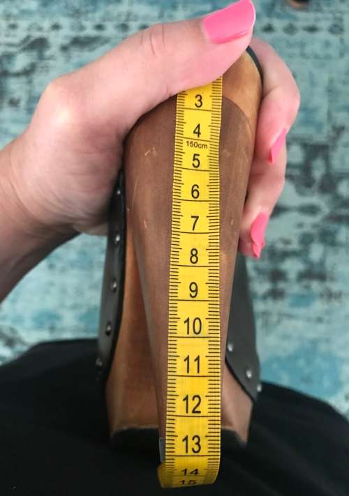 Black leather platform sandals