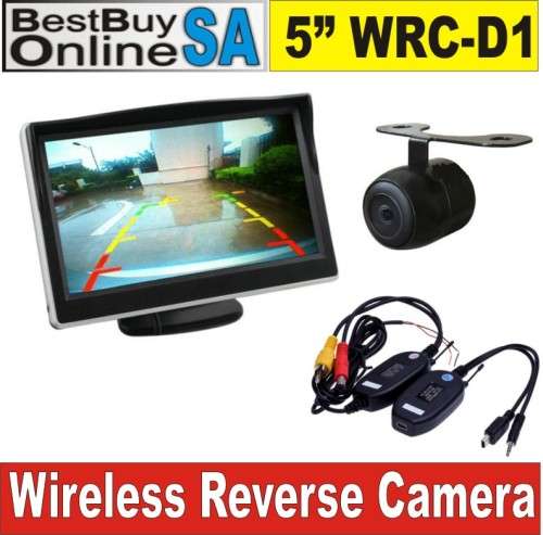 5" 800 x 480 Wireless Car Dash Monitor Reverse Camera 2ch Video Input (Free Shipping)
