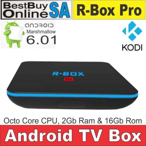 R-Box Pro - Android TV Box Octa Core Amlogic S912 2GHz 2GB 16GB (Free Shipping)