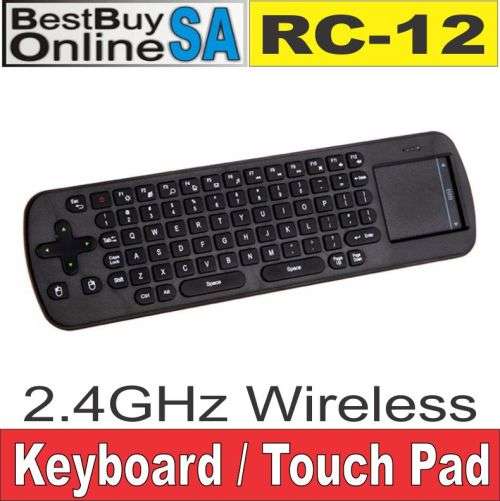 RC-12 Wireless Keyboard Mouse Controller for TV Box