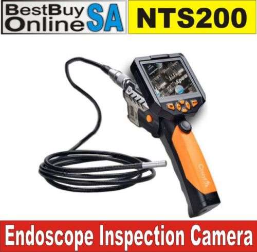 NTS200 4x Zoom 6*LEDs 3.5" LCD Digital Endoscope 720P 8.2 mm Probe Inspection Camera