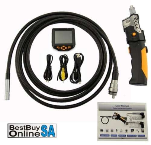 NTS200 4x Zoom 6*LEDs 3.5" LCD Digital Endoscope 720P 8.2 mm Probe Inspection Camera