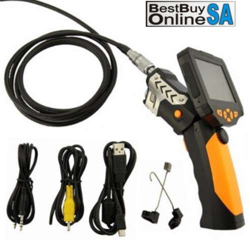 NTS200 4x Zoom 6*LEDs 3.5" LCD Digital Endoscope 720P 8.2 mm Probe Inspection Camera