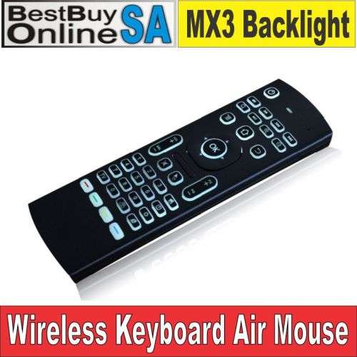 MX3 Backlight Wireless Keyboard 2.4G Wireless Remote Control For Android TV Box