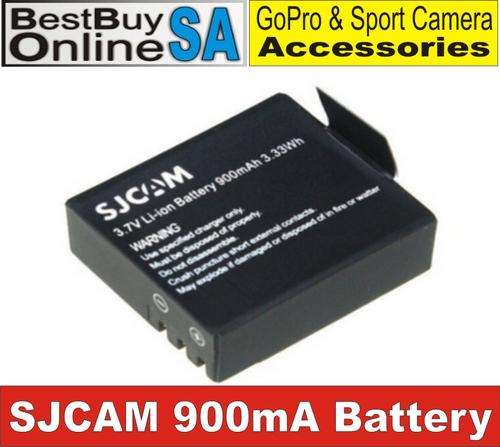 900mAh Li-ion Batteries for SJCAM SJ4000 SJ5000 Sport Cameras
