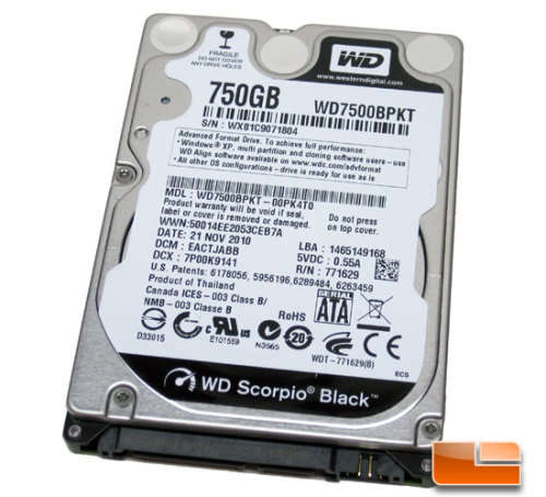 Western Digital Black - 750GB | Excellent Condition