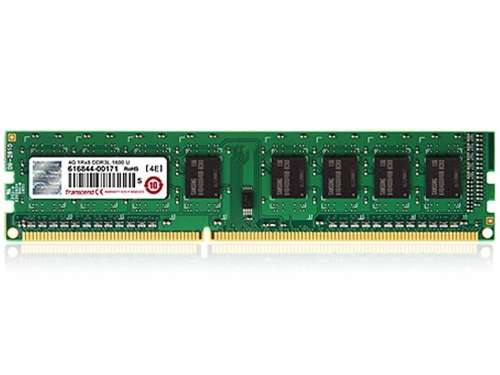**EXCELLENT MASSIVE**DDR 3**DESKTOP RAM**TRANSCEND **8GB **1600 MHZ**