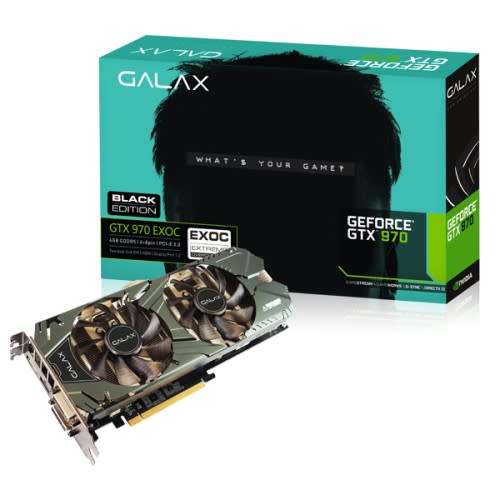 **MASSIVE FAST**GTX 970 4GB OC** GALAX BLACK EDITION** EXCELLENT CONDITION**