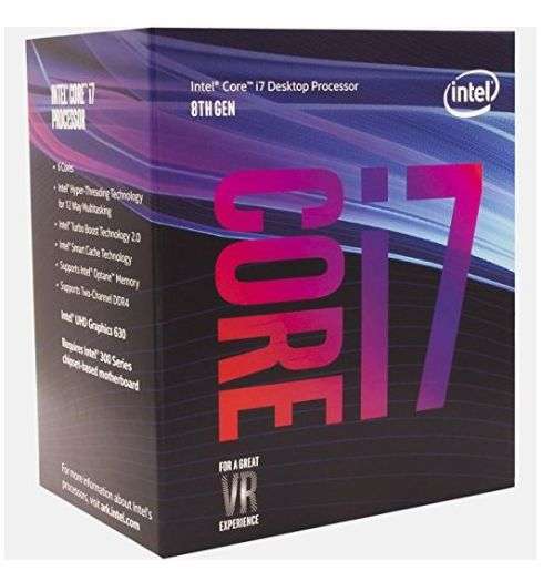 INTEL CORE i7 8700K ** DESKTOP PROCESSOR ** GOOD CONDITION ** WARRANTY **