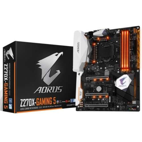 GIGABYTE AORUS Z270X GAMING 5 LGA1151 - GAMING MOTHERBOARD (USED)