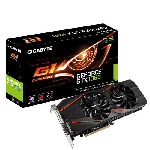 GIGABYTE GTX 1060 6G GAMING G1 - GAMING GRAPHICS CARD