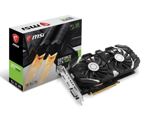 MSI GTX 1060 6G - GAMING GRAPHICS CARD
