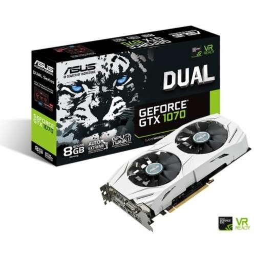 ASUS GTX 1070 DUAL 8G OC - GAMING GRAPHICS CARD