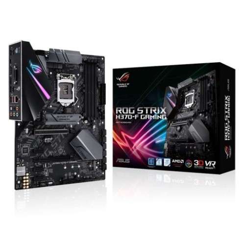 ASUS ROG STRIX H370-F GAMING MOTHERBOARD + ORIGNAL PACKAGING