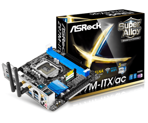 ASROCK Z97E-ITX/AC 1150 MOTHERBOARD