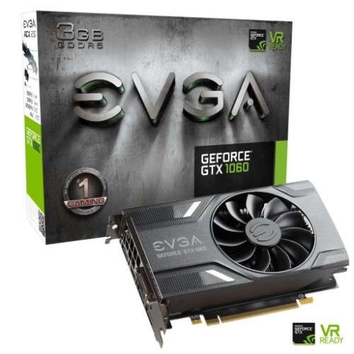 EVGA GeForce GTX 1060 SC  3G GAMING  - GAMING GRAPHICS CARD