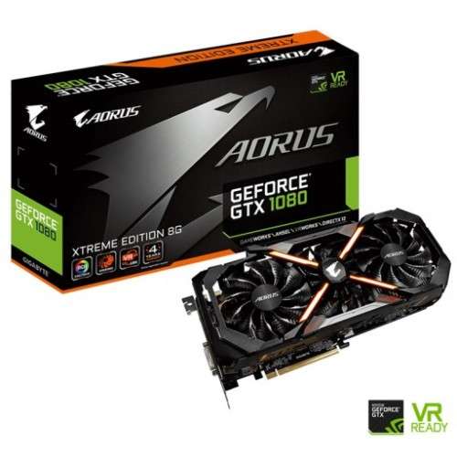 AORUS GTX 1080 8GB XTREME ED  GAMING GRAPHICS CARD