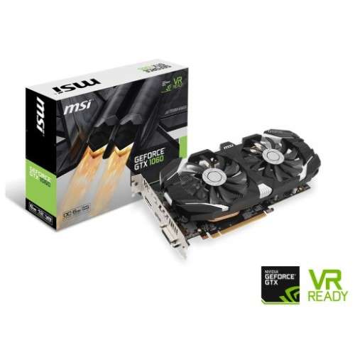 MSI GTX 1060 6G OCV2 - GAMING GRAPHICS CARD