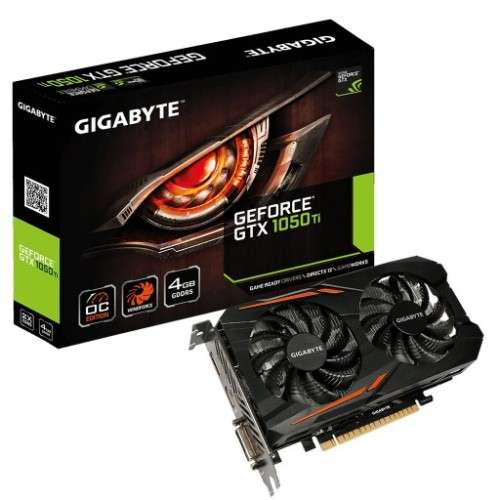GIGABYTE GTX 1050Ti 4G - GAMING GRAPHICS CARD