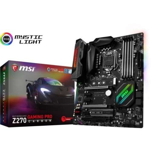 Msi Z270 Gaming Pro Carbon - Gaming Motherboard - Good Condition - Original Box - Warranty