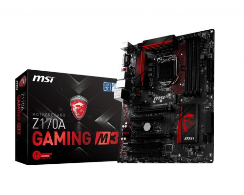 MSI Z170A GAMING M3 - GAMING MOTHERBOARD + ORIGINAL PACKAGING