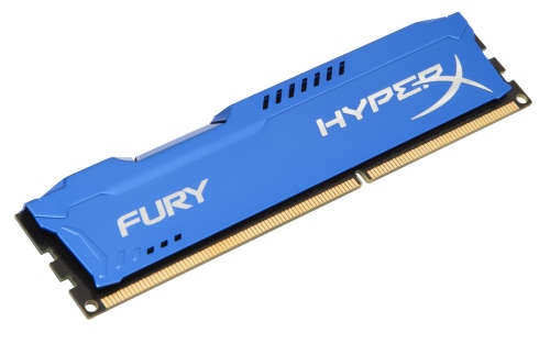 KINGSTON HYPER X FURY - 16GB (4x4GB) DDR3 GAMING RAM (2XRED + 2XBLUE)