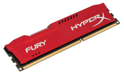 KINGSTON HYPER X FURY - 16GB (4x4GB) DDR3 GAMING RAM (2XRED + 2XBLUE)